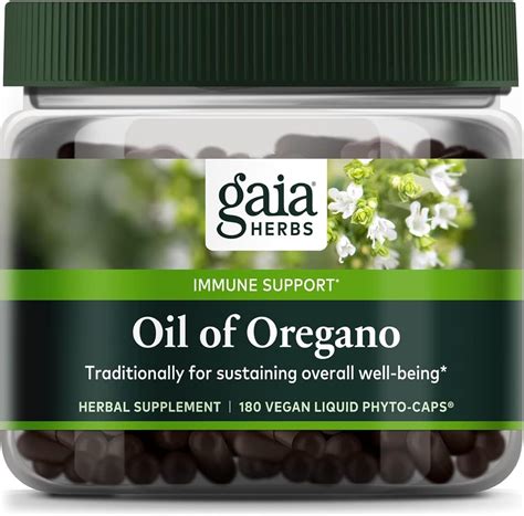 Amazon Com Gaia Herbs Oil Of Oregano Vegan Liquid Phyto Capsules