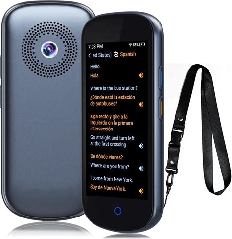 Amazon Com Language Translator Device No Wifi Needed Two Way Ai