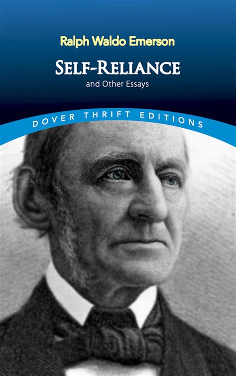 Amazon Com Self Reliance And Other Essays Dover Thrift Editions
