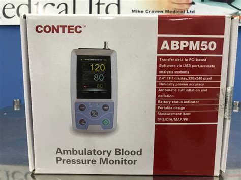 Ambulatory Blood Pressure Monitor Abpm50 Contec Medical Medical