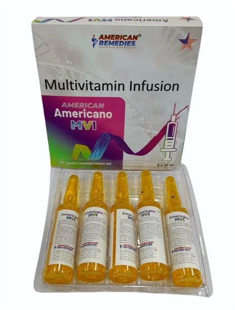 Americano Mvi Multivitamin Injection Name Patient Medical Supply