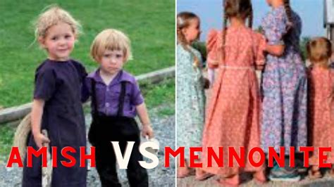 Amish Vs Mennonite What S The Difference Youtube