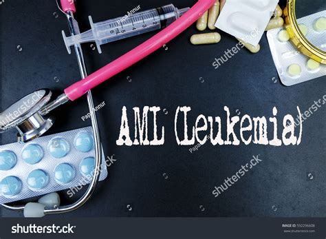 Aml Leukemia Word Medical Term Word Stock Photo 592296608 Shutterstock