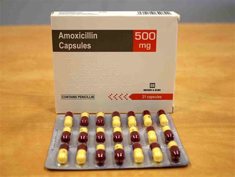 Amoxicillin 500Mg Capsules Over The Counter Antibiotic To Fight