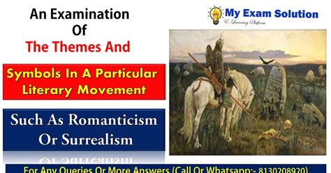 An Examination Of The Themes And Symbols In A Particular Literary