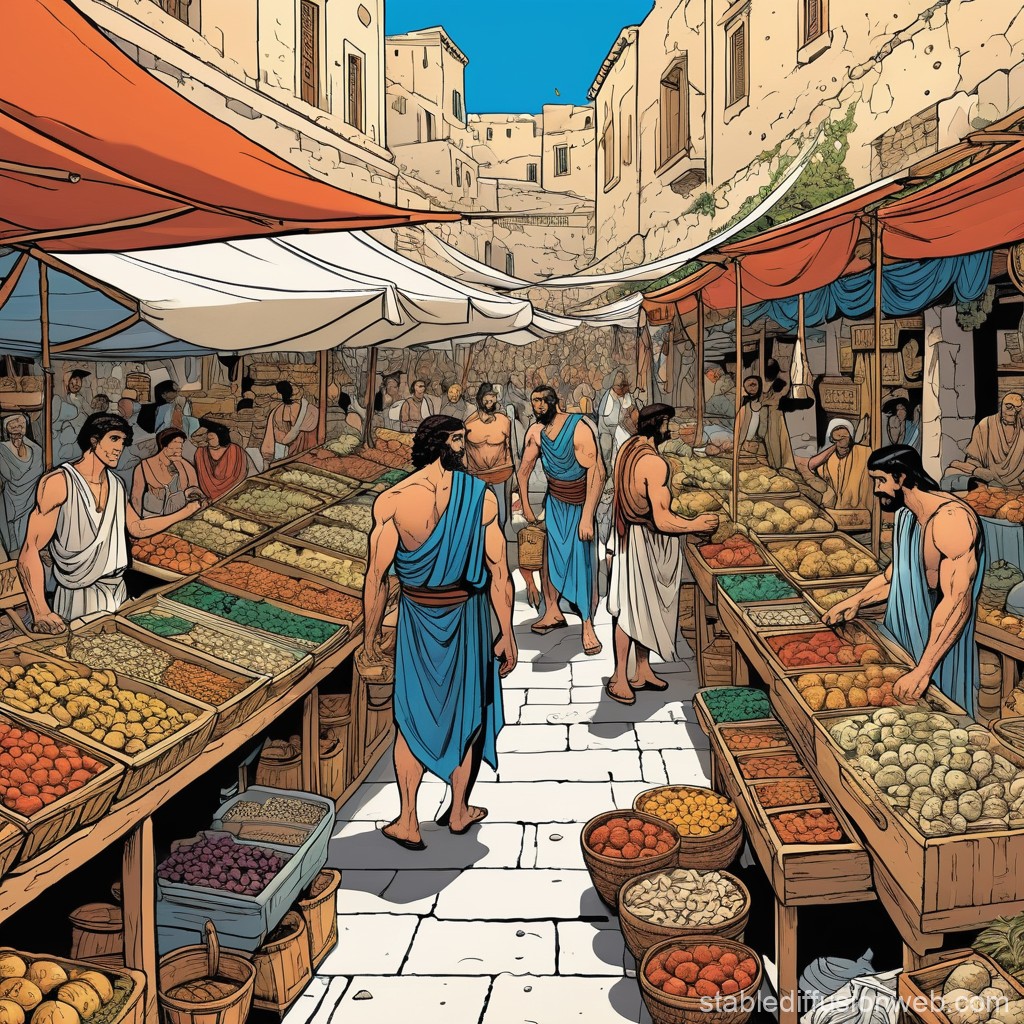Ancient Greek Marketplace History