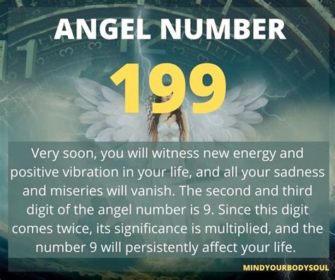 Angel Number 199 Meaning And Symbolism Mind Your Body Soul