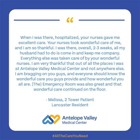 Antelope Valley Medical Center On Linkedin Patientsfirst