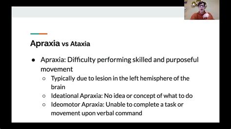 Apraxia vs Ataxia Differences
