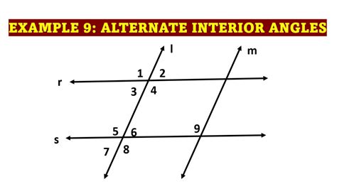 Alternate Interior Angles Are Congruent