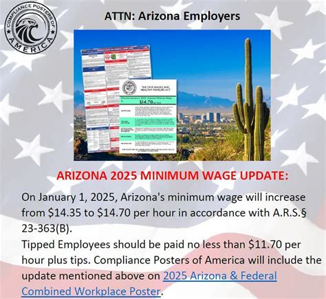 Arizona Minimum Wage Increase Improves Workers Comp Benefits