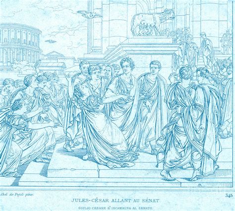 Assassination Of Julius Caesar 44 Bc Photograph By Photo Researchers