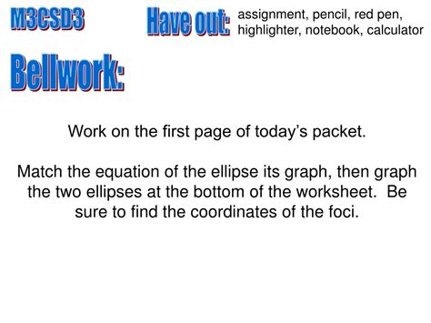 Assignment Pencil Red Pen Highlighter Calculator Ppt Download