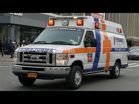 Assist Ambulance Responding By West 125Th Street In Central Harlem