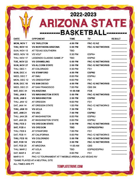 Asu 2025 Fall Calendar Pdf Printable William F Bak