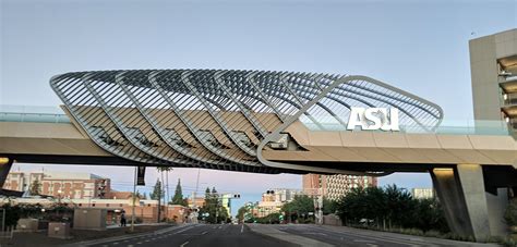 Asu Pedestrian Bridge Tripyramid Structures