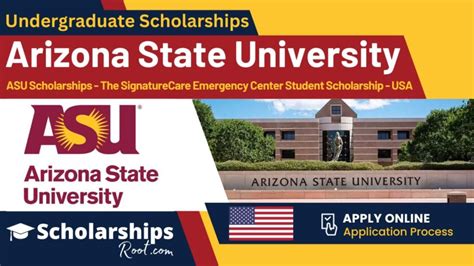 Asu Scholarships 2024 Usa Arizona State University Scholarships