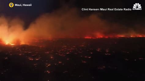 At Least 6 Killed As Maui Wildfires Spread Evacuations Across Hawaii