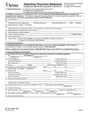 Attending Physician Complete With Ease Airslate Signnow