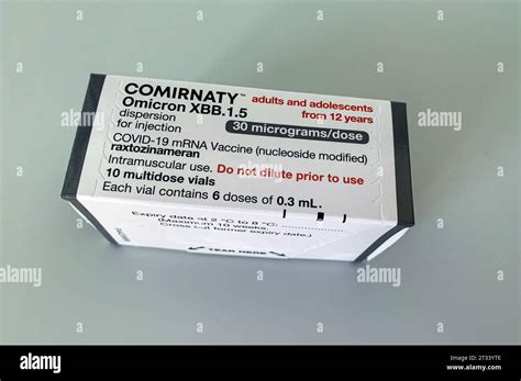 Authorization Of Pfizer Biontech Comirnaty Vaccine For Omicron Xbb 1 5