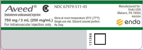 Aveed Testosterone Undecanoate Injection