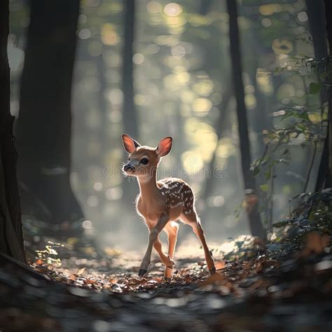 Baby Deer Stock Photo Image Of Forest Newborn Field 176986852