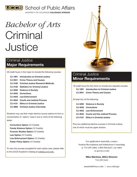 Bachelor Of Arts In Criminal Justice Online Professional And