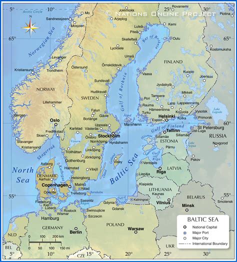 Baltic Sea Map Guide