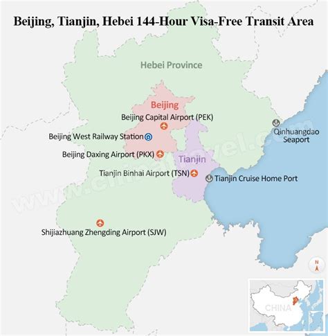 Beijing 144 Hour Visa Free Transit Beijing Tianjin Hebei