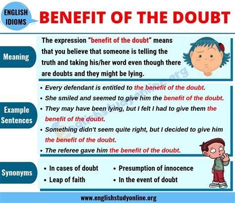 Giving Benefit of Doubt