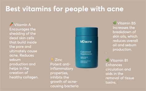 Best Vitamin Supplements For Acne Scars 2024 Mdacne
