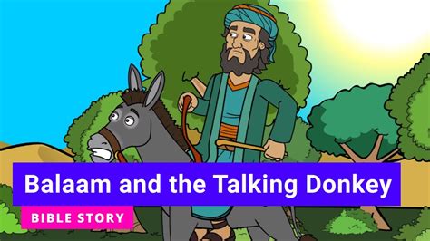 Bible Story Of The Talking Donkey Long Side Story