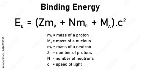 Binding Energy Equation Physics Tessshebaylo