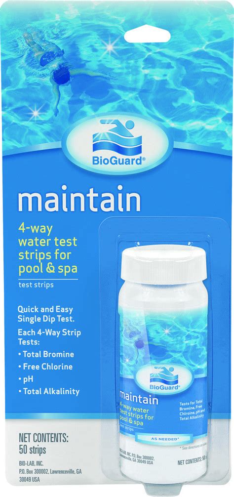 Bioguard Test Strips Water Chemistry Basics San Diego Ca Jacuzzi Hot
