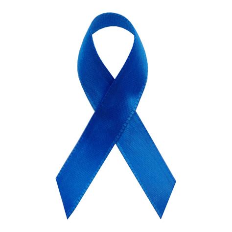 Blue Cancer Ribbon