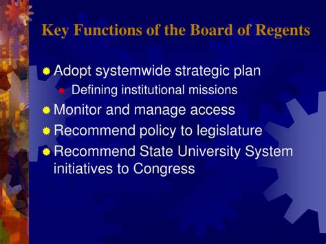 Board Of Regents Governance Ppt Download