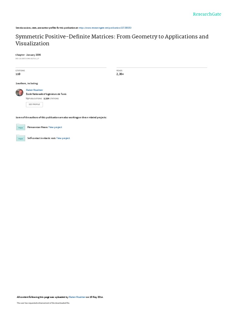 Books Positive Definite Matrices Mathematics Youngtimers Fr