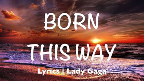 Born to Be This Way Song Lyrics