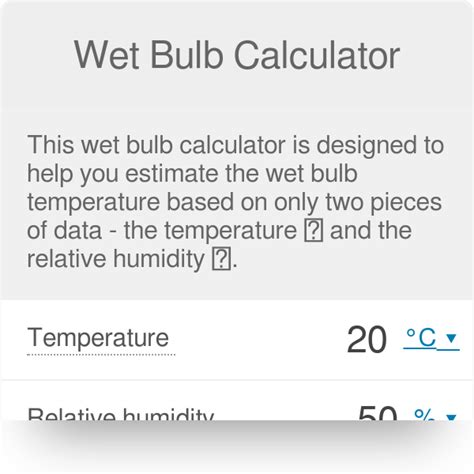 Brillar Insustituible Radiador Wet Bulb Globe Temperature Calculator