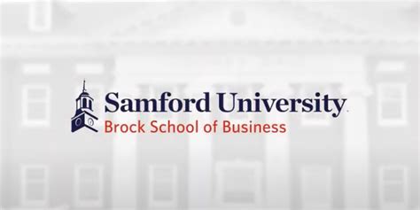 Brock School Of Business Samford University