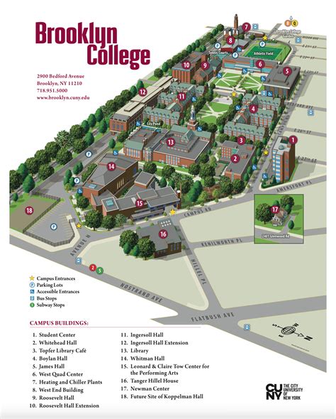 Brooklyn College Campus Map Brooklyn College Admissions Cuny Anacollege