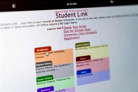 BU Student Link Access