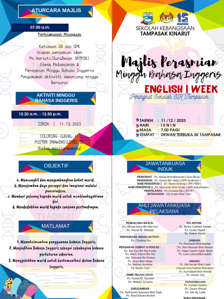 Buku Program English Version 5