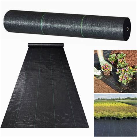 Buy 32Inchx100ft 3 2Oz Heavy Duty Weed Barrier Landscape Fabric For