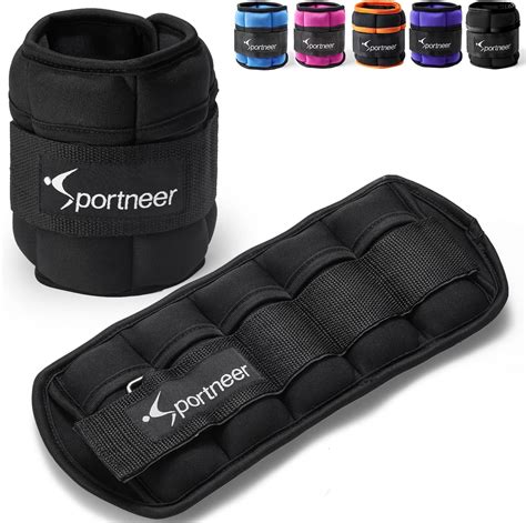 Buy Ankle Weights Set Sportneer Wrist Weights Set 3 5Lbs For Men Women
