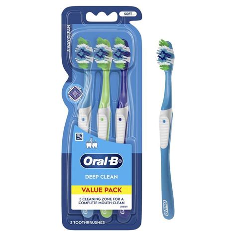 Buy Oral B Toothbrush Complete 5 Way Clean Soft 3 Pack Online At Epharmacy