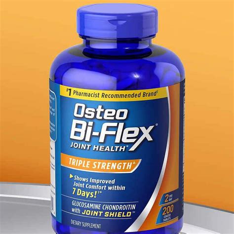 Buy Osteo Bi Osteo Bi Flex Tripple Strength Supplement 200Count 200