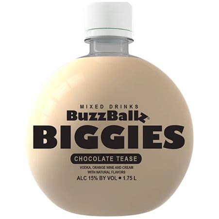 Buzzballz Biggies Chocolate Tease 1 75 Liter The Liquor Bros