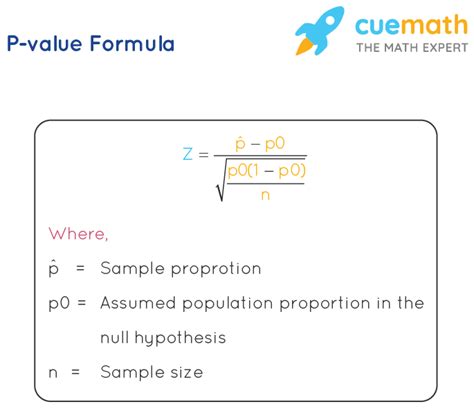 Calculate The P Value In Statistics Formula To Find The P Value In