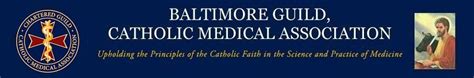 Calendar Catholic Medical Association Baltimore Guild